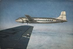 Four-Engined SAS Aircraft Postcard