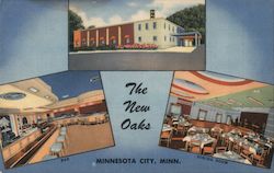 The New Oaks - Hotel and Night Club Postcard