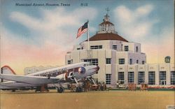 Municipal Airport Postcard
