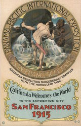 Panama-Pacific International Exposition - San Francisco 1915 Postcard