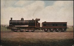 L.Y.R. Compound Goods Engine No 1471 Postcard