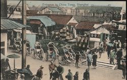 Entrance to China Town Postcard