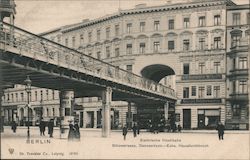 Elevated Electric Railway, Bülowstraße-Dennewitzstraße‎ Postcard