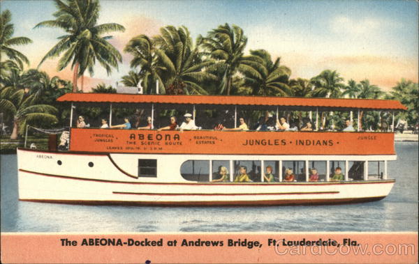 The Abeona - Docked at Andrews Bridge Fort Lauderdale Florida