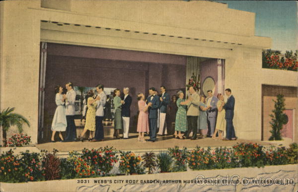 Webb's City Roof Garden, Arthur Murray Dance Studio St. Petersburg Florida