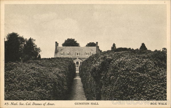Gunston Hall - Box Walk Lorton Virginia