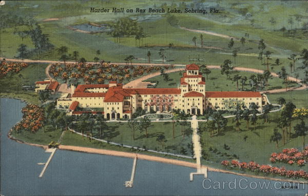 Harder Hall on Rex Beach Lake Sebring Florida