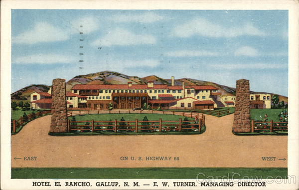 Hotel El Rancho Gallup New Mexico