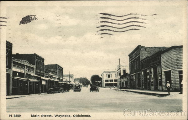 Main Street Waynoka Oklahoma