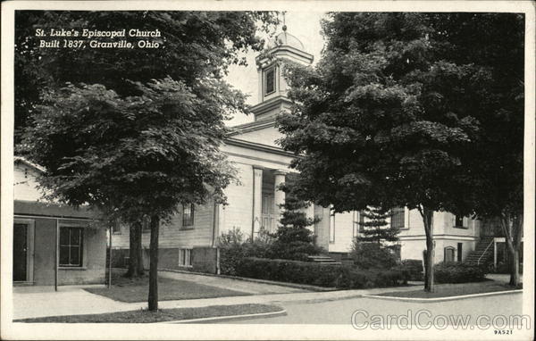 St. Luke's Episcopal Church, Built 1837 Granville Ohio