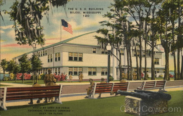The U.S.O. Building Biloxi Mississippi