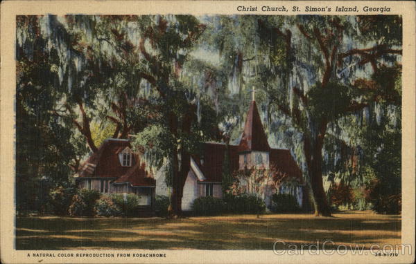 Christ Church, St. Simon's Island, Georgia Saint Simons