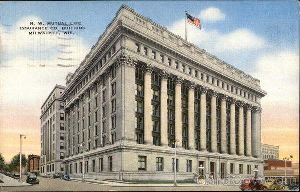 N.W. Mutual Life Insurance Company Building Milwaukee Wisconsin
