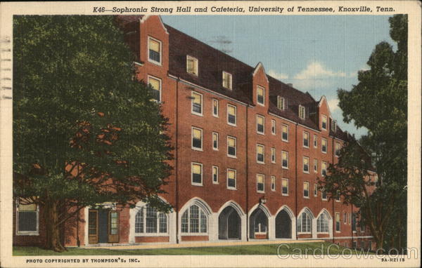University of Tennessee - Sophronia Strong Hall and Cafeteria Knoxville