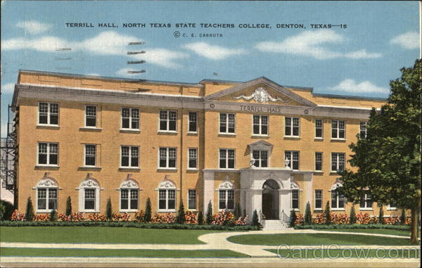 Texas State Teachers College - Terrill Hall Denton