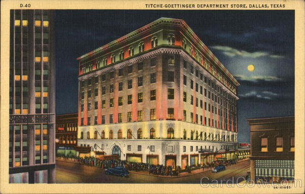Titche-Goettinger Department Store Dallas Texas