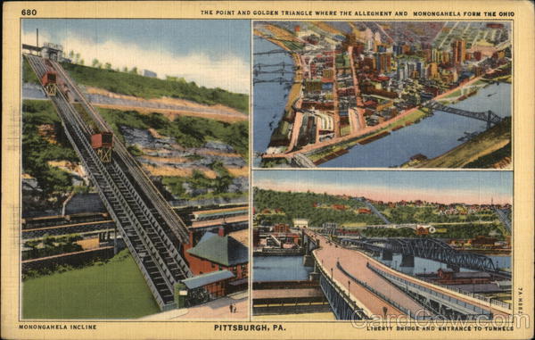 Monongahela Inclined Plane Co. Pittsburgh Pennsylvania