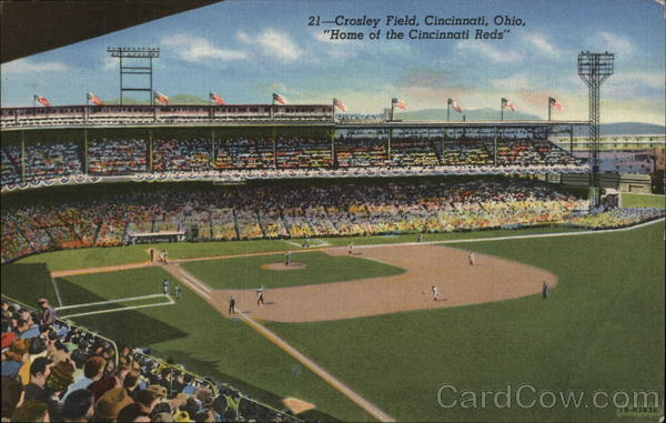Crosley Field, Home of the Cincinnati Reds Ohio