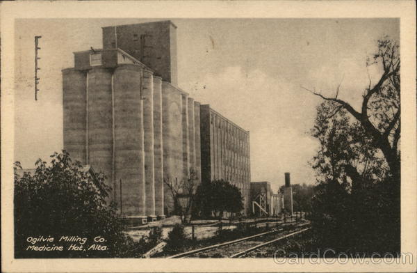 Ogilvie Milling Co. Medicine Hat AB Canada Alberta