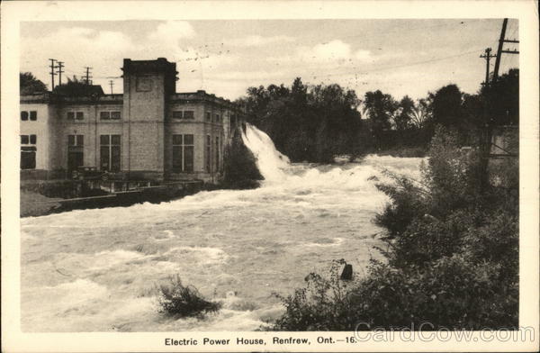 Electric Power House Renfrew ON Canada Ontario