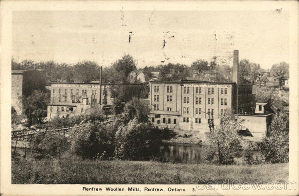 Renfrew Woolen Mills ON Canada Ontario