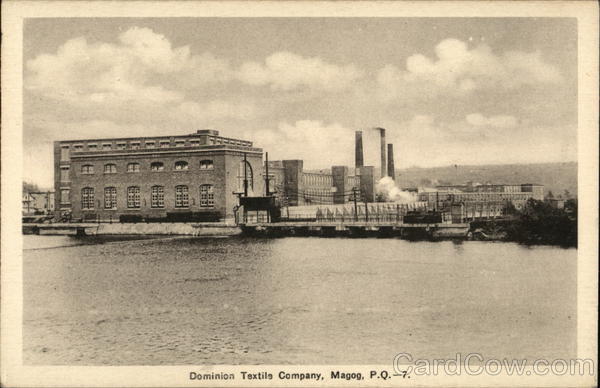 Dominion Textile Company Magog QC Canada Quebec