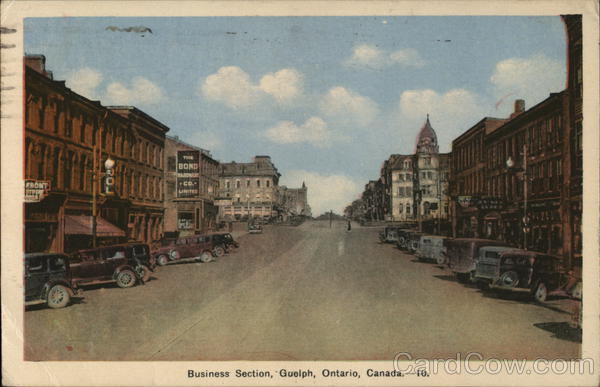 Business Section Guelph Canada Ontario
