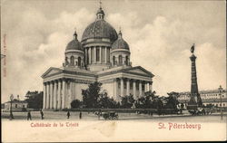 Trinity Cathedral St. Petersburg, Russia Postcard Postcard Postcard