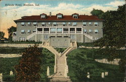 Hillside Hotel Postcard