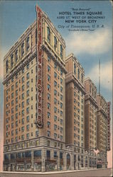 Hotel Times Square Postcard