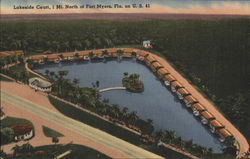 Lakeside Court Postcard
