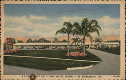 Aloha Lodge St. Petersburg, FL Postcard Postcard Postcard