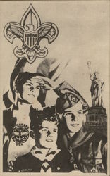 Boy Scouts of America Postcard Postcard Postcard