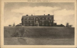 South County Hospital Postcard