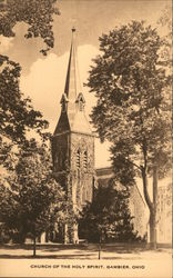 Church of The Holy Spirit Gambier, OH Postcard Postcard Postcard