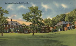 St. Luke's Hospital Bethlehem, PA Postcard Postcard 