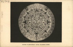 Hayden Planetarium - Aztec Calendar Stone Postcard