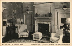 Gunston Hall Master Chamber, Chinese Chippendale - Natl. Soc. Col. Dames of Amer. Postcard