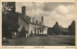 Gunston Hall, South Front, Natl. Soc. Col. Dames of Amer. Postcard