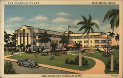 The Barclay-Plaza MIami Beach, FL Postcard Postcard Postcard