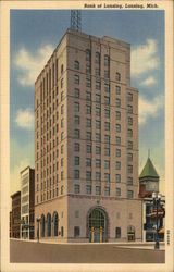 Bank of Lansing Michigan Postcard Postcard Postcard