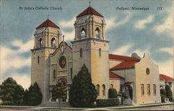 St. John's Catholic Church Postcard