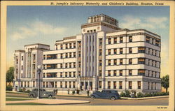 St. Joseph's Infirmary Maternity and Children's Building Postcard