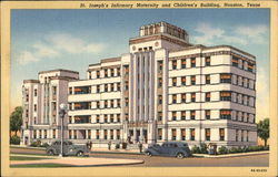 St. Joseph's Infirmary Maternity and Children's Building Postcard