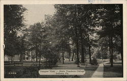 State Teachers College - Campus Postcard