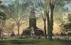 Chapel Hour at the Mount Berry Church Georgia Postcard Postcard Postcard