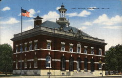 Post Office Brunswick, GA Postcard Postcard Postcard