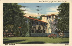 Villa Marianna, Jekyll Island State Park Postcard
