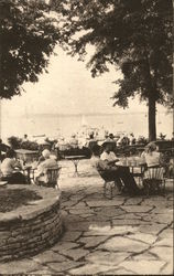 Memorial Union Terrace overlooking Lake Mendota Postcard