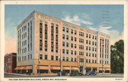 The New Northern Building Postcard